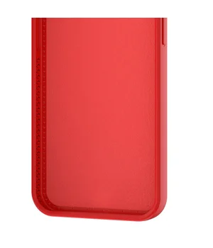 Чехол Silicone Case Full Protective NO LOGO with Ring для Apple iPhone 16 (6.1") Red
