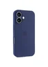 Чехол Silicone Case Full Camera Protective (AA) для Apple iPhone 16 (6.1") Синий / Deep navy