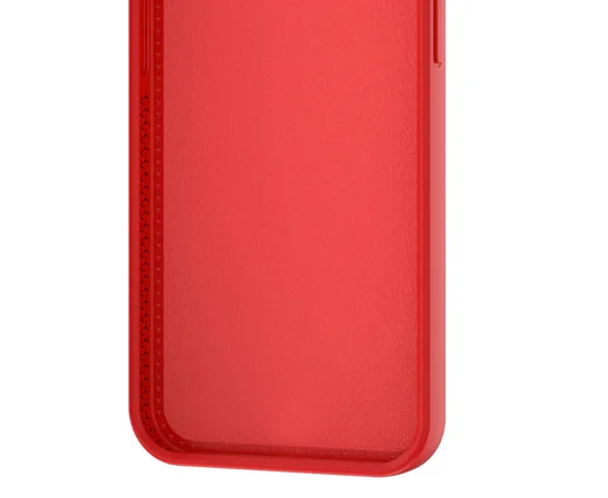 Чохол Silicone Case Full Protective with Ring для Apple iPhone 16 (6.1") Red