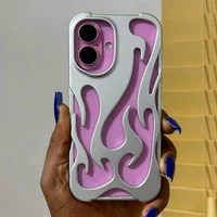 Чехол TPU WinFire для Apple iPhone 16 (6.1") Silver