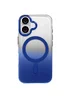 Чехол TPU+PC Phantom with MagSafe для Apple iPhone 16 (6.1") Blue