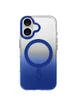 Чехол TPU+PC Phantom with MagSafe для Apple iPhone 16 (6.1") Blue