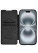 Шкіряний чохол-книжка Nillkin Qin Prop для Apple iPhone 16 (6.1") Black