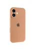 Чохол Silicone Case Full Camera Protective (AA) Apple iPhone 16 (6.1") Помаранчевий / Cantaloupe
