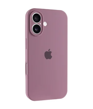 Чехол Silicone Case Full Camera Protective (AA) для Apple iPhone 16 (6.1") Лиловый / Lilac Pride Чехол Silicone Case Full Camera Protective (AA) для Apple iPhone 16 (6.1") Лиловый / Lilac Pride
