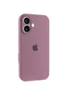 Чехол Silicone Case Full Camera Protective (AA) для Apple iPhone 16 (6.1") Лиловый / Lilac Pride