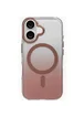 Чохол TPU+PC Shadow with MagSafe для Apple iPhone 16 (6.1") Rose Gold