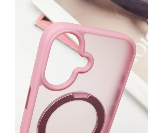 Чехол Ummi Colorful with MagSafe HQ Ring для Apple iPhone 16 (6.1") Pink