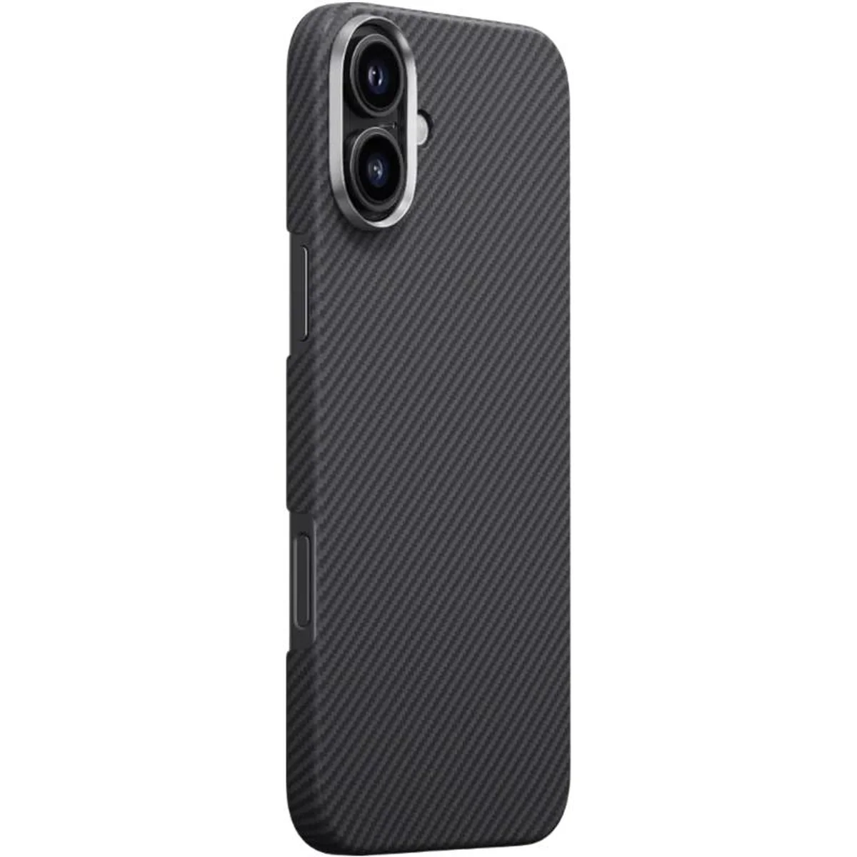 Чохол PC Carbon Protection Slim with MagSafe для Apple iPhone 16 (6.1") Black