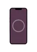 Чехол Silicone case (AAA) with Magsafe and Animation (button) для Apple iPhone 16 (6.1") Plum