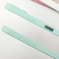 Чехол Silicone Case Full Protective (AA) для Apple iPhone 16 (6.1") Бирюзовый / Turquoise