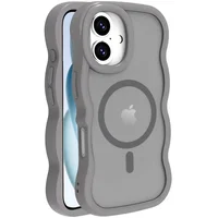 Чехол TPU+PC Undine with MagSafe для Apple iPhone 16 (6.1") Grey