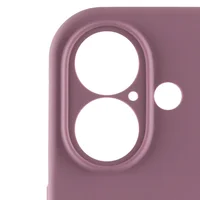 Чехол Silicone Case Full Camera Protective (AA) для Apple iPhone 16 (6.1") Лиловый / Lilac Pride