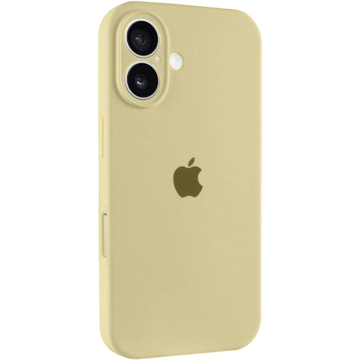 Чохол Silicone Case Full Camera Protective (AA) Apple iPhone 16 (6.1") Жовтий / Mellow Yellow