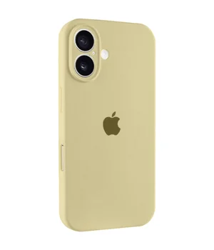 Чохол Silicone Case Full Camera Protective (AA) Apple iPhone 16 (6.1") Жовтий / Mellow Yellow