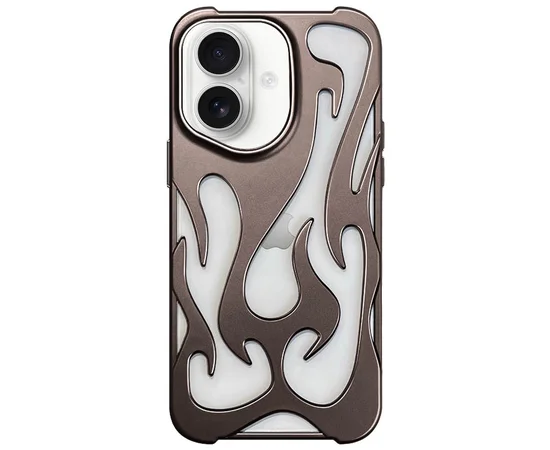 Чехол TPU WinFire для Apple iPhone 16 (6.1") Brown