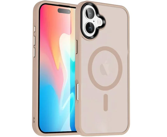 Чехол Ummi Colorful with MagSafe для Apple iPhone 16 (6.1") Золотой / Gold