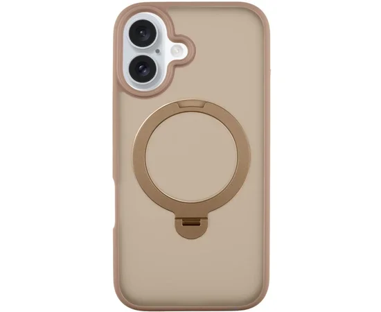 Чехол Ummi Colorful with MagSafe HQ Ring для Apple iPhone 16 (6.1") Rose Gold