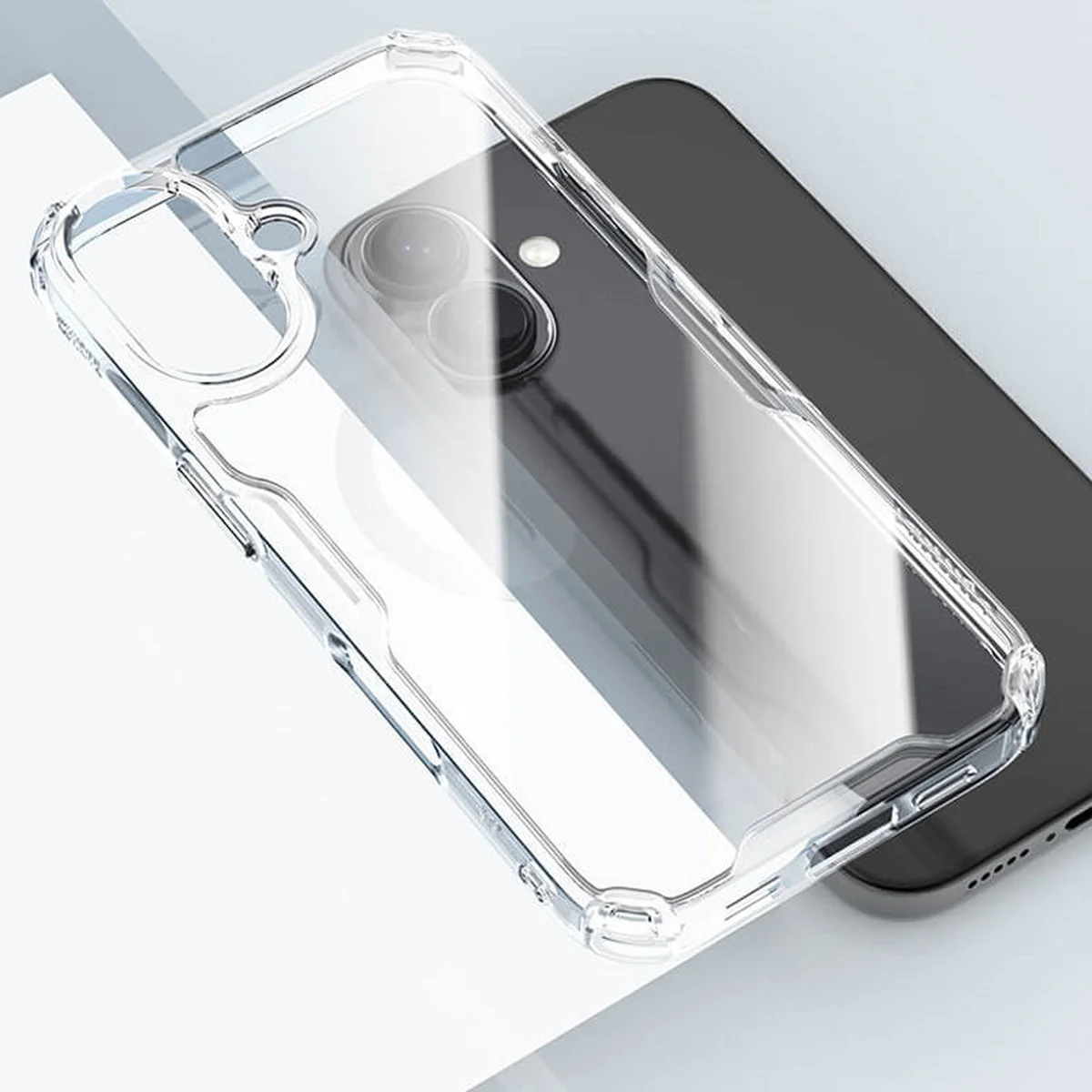 TPU чохол Nillkin Nature Pro Series для Apple iPhone 16 (6.1") Безбарвний (прозорий)