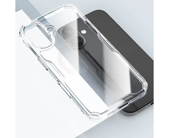 TPU чохол Nillkin Nature Pro Series для Apple iPhone 16 (6.1") Безбарвний (прозорий)
