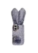 Чехол TPU Rabbit для Apple iPhone 16 (6.1") Grey
