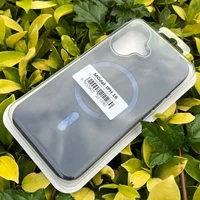 Шкіряний чохол SnapCase with MagSafe для Apple iPhone 16 (6.1") Dark Blue