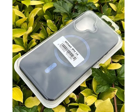 Кожаный чехол SnapCase with MagSafe для Apple iPhone 16 (6.1") Dark Blue