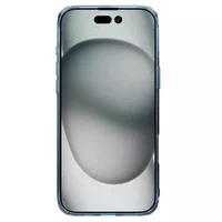 TPU чехол Nillkin Nature Pro Series для Apple iPhone 16 (6.1") Синий (прозрачный)