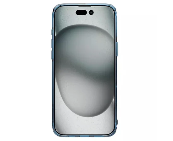 TPU чохол Nillkin Nature Pro Series для Apple iPhone 16 (6.1") Синій (прозорий)