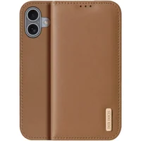 Чехол-книжка Dux Ducis Hivo для Apple iPhone 16 (6.1") Brown
