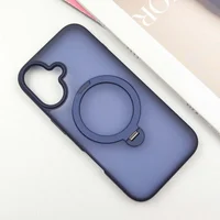 Чехол Ummi Colorful with MagSafe HQ Ring для Apple iPhone 16 (6.1") Dark Blue