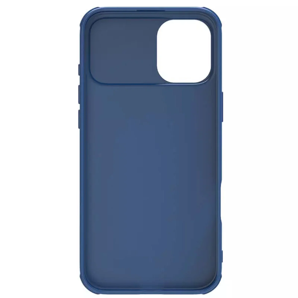 Карбоновая накладка Nillkin CamShield Pro для Apple iPhone 16 (6.1") Blue
