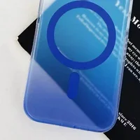 Чехол TPU+PC Phantom with MagSafe для Apple iPhone 16 (6.1") Blue