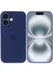 Чохол Silicone Case Full Camera Protective (AA) для Apple iPhone 16 (6.1") Синій / Deep navy