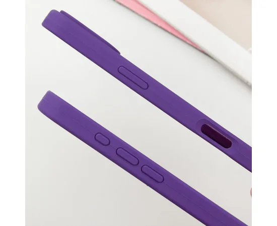 Чехол Silicone Case Full Protective (AA) для Apple iPhone 16 (6.1") Фиолетовый / Amethyst