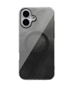 Чохол TPU Shiny Mountain (MagFit) для Apple iPhone 16 (6.1") Black