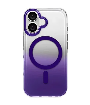 Чохол TPU+PC Phantom with MagSafe для Apple iPhone 16 (6.1") Purple