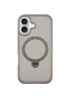 Чехол Ummi Colorful with MagSafe HQ Ring для Apple iPhone 16 (6.1") Grey