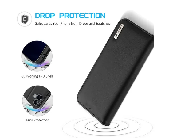 Чохол-книжка Dux Ducis Hivo для Apple iPhone 16 (6.1") Black