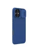 Карбоновая накладка Nillkin CamShield Pro для Apple iPhone 16 (6.1") Blue