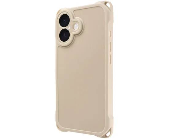 Чехол TPU CrossBody with straps для Apple iPhone 16 (6.1") Antique White