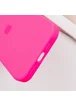 Чехол Silicone Case Full Protective (AA) для Apple iPhone 16 (6.1") Розовый / Barbie pink