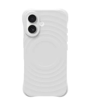 Чехол TPU Orbit with MagSafe для Apple iPhone 16 (6.1") White