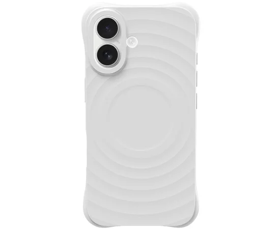 Чохол TPU Orbit with MagSafe для Apple iPhone 16 (6.1") White