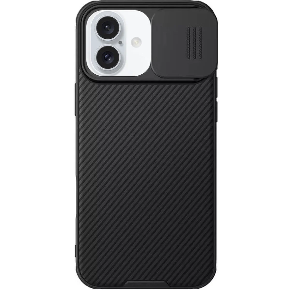 Карбонова накладка Nillkin CamShield Pro для Apple iPhone 16 (6.1") Black