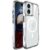 Чехол TPU Space Octagon with MagSafe для Apple iPhone 16 (6.1") Clear