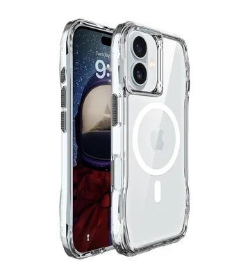 Чохол TPU Space Octagon with MagSafe для Apple iPhone 16 (6.1") Clear