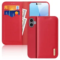 Чехол-книжка Dux Ducis Hivo для Apple iPhone 16 (6.1") Red