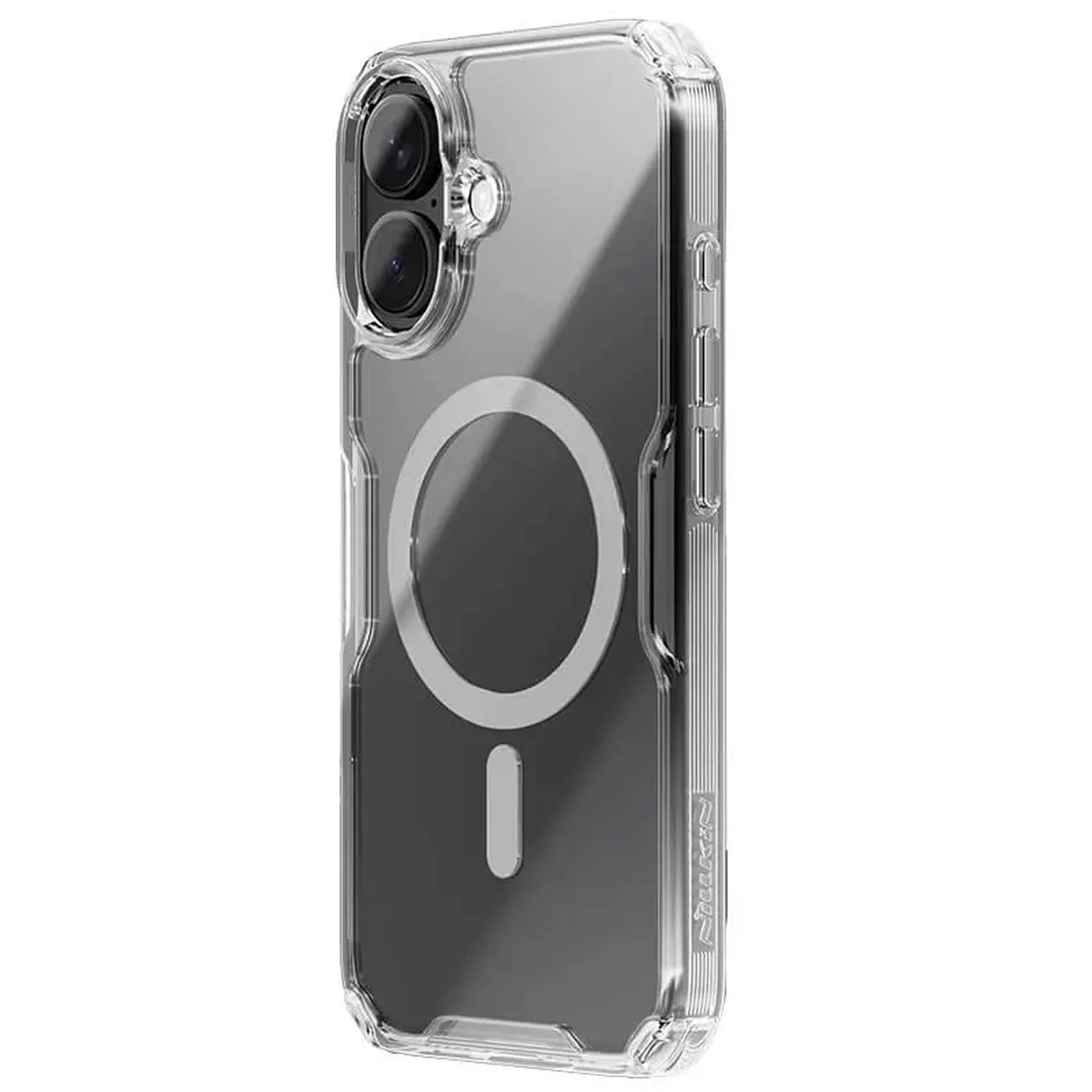 TPU чехол Nillkin Nature Pro Magnetic для Apple iPhone 16 (6.1") Бесцветный (прозрачный)