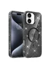 Чохол TPU Eclipse Sparkle (MagFit) для Apple iPhone 16 (6.1") Black